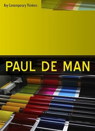 Livre Paul de Man Nigel Mapp