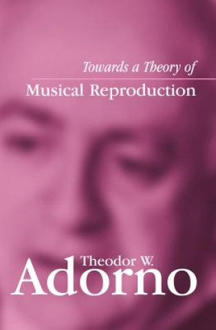 Könyv Towards a Theory of Musical Reproduction - Notes, a Draft and Two Schemata  (Edited by Henri Lonitz and Translated by Wieland Hoban) Theodor W. Adorno