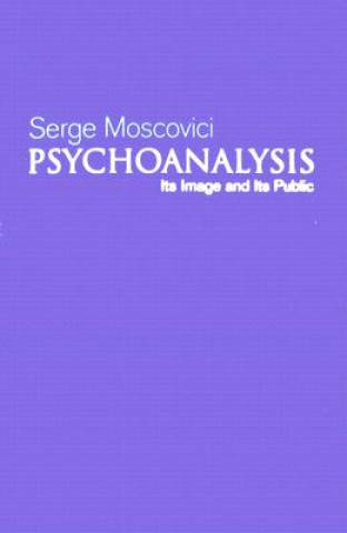Carte Psychoanalysis - Its Image and Its Public Serge Moscovici