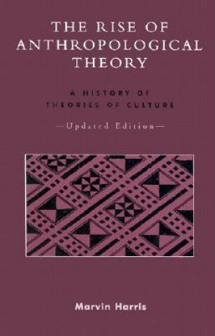 Kniha Rise of Anthropological Theory Marvin Harris
