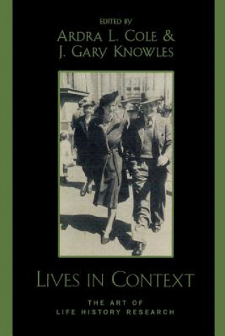Könyv Lives in Context Ardra L. Cole
