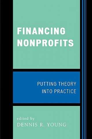 Knjiga Financing Nonprofits Dennis R. Young