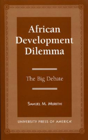 Kniha African Development Samuel M. Muriithi