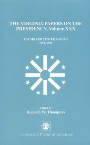 Livre Virginia Papers on the Presidency Kenneth W. Thompson