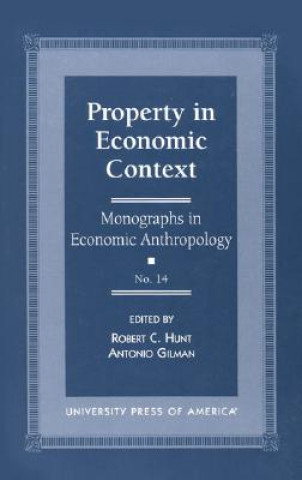 Könyv Property in Economic Context Robert C. Hunt