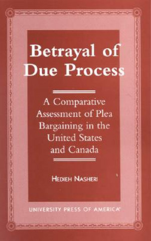 Książka Betrayal of Due Process Hedieh Nasheri