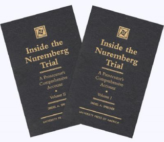 Kniha Inside the Nuremberg Trial Drexel A. Sprecher