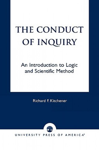 Könyv Conduct of Inquiry Richard F. Kitchener