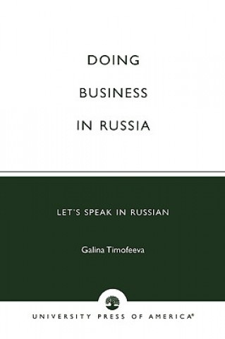 Carte Doing Business in Russia Galina Timofeeva