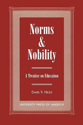 Książka Norms and Nobility David V. Hicks