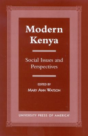 Livre Modern Kenya 