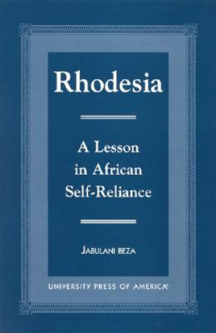Könyv Rhodesia Jabulani Beza