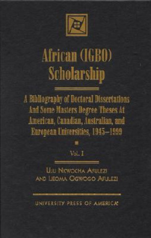 Książka African (IGBO) Scholarship Uju Nkwocha Afulezi