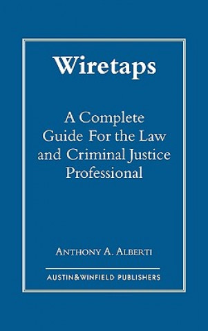 Boek Wiretaps Anthony Alberti