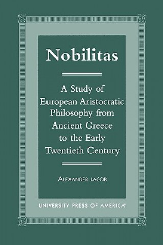 Book Nobilitas Alexander Jacob