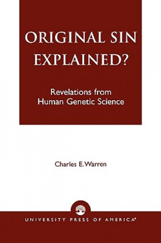 Knjiga Original Sin Explained? Charles E. Warren