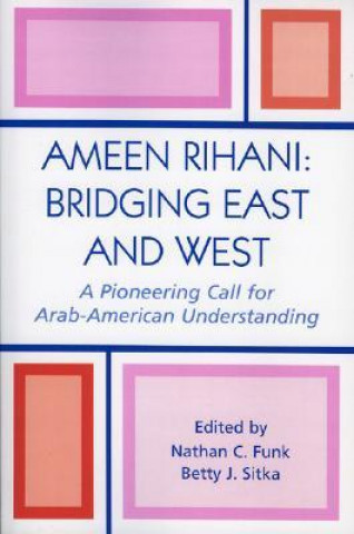 Kniha Ameen Rihani: Bridging East and West Nathan C. Funk