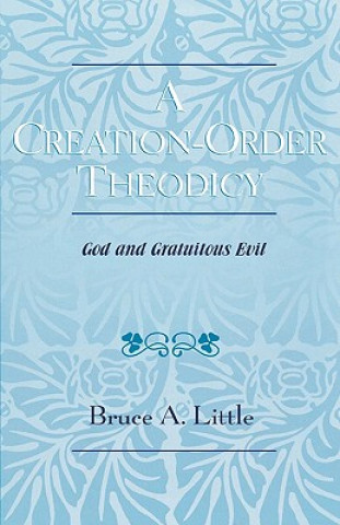 Książka Creation-Order Theodicy Bruce A. Little