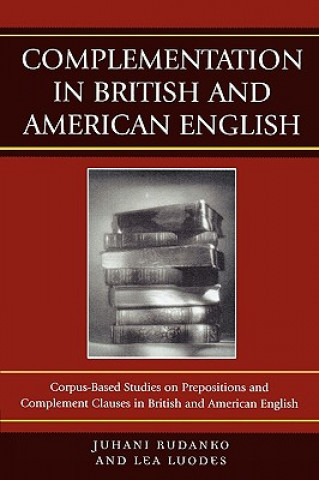 Kniha Complementation in British and American English Lea Luodes