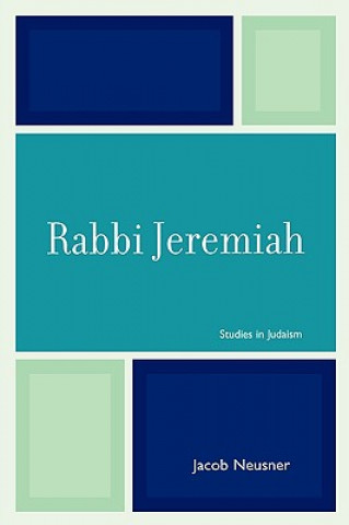 Book Rabbi Jeremiah Jacob Neusner