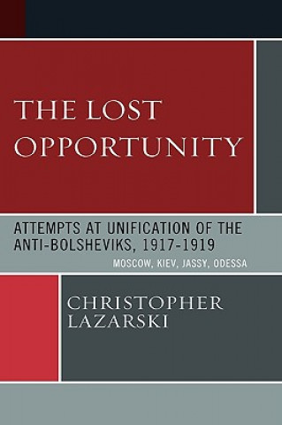 Kniha Lost Opportunity Christopher Lazarski