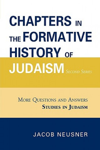 Libro Chapters in the Formative History of Judaism Jacob Neusner