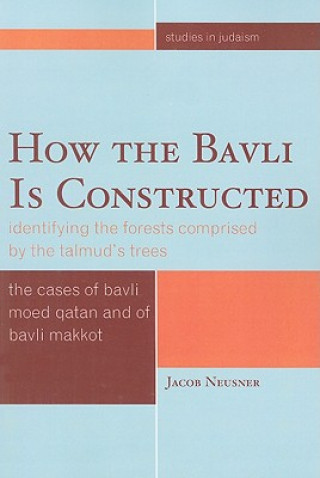 Livre How the Bavli is Constructed Jacob Neusner