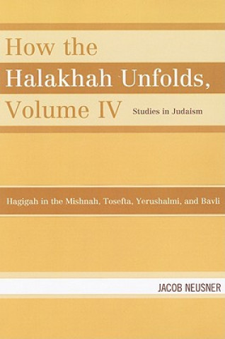 Book How the Halakhah Unfolds Jacob Neusner