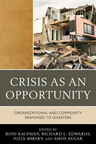 Kniha Crisis as an Opportunity Roni Kaufman