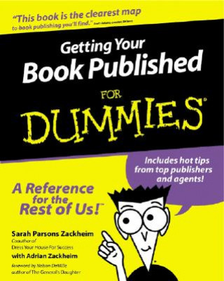 Livro Getting Your Book Published for Dummies Sarah Parsons Zackheim