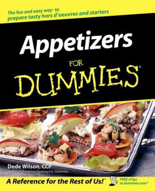 Kniha Appetizers For Dummies Dede Wilson