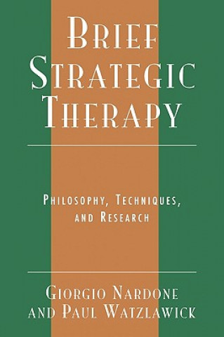 Kniha Brief Strategic Therapy Giorgio Nardone