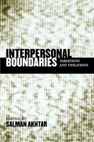 Buch Interpersonal Boundaries Salman Akhtar