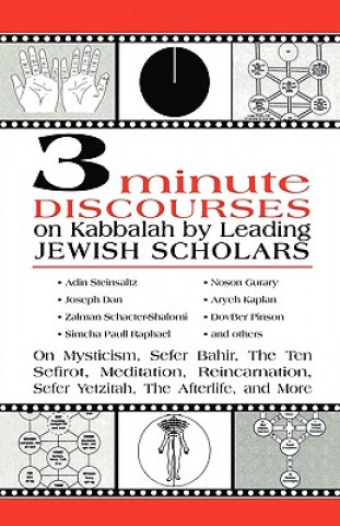 Carte 3 Minute Discourses on Kabbalah by Leading Jewish Scholars Adin Steinsaltz