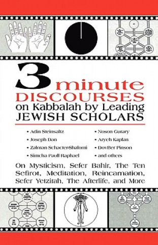 Livre 3 Minute Discourses on Kabbalah by Leading Jewish Scholars Adin Steinsaltz