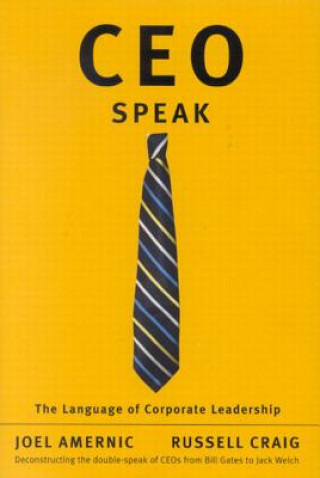 Книга CEO-Speak Joel Amernic