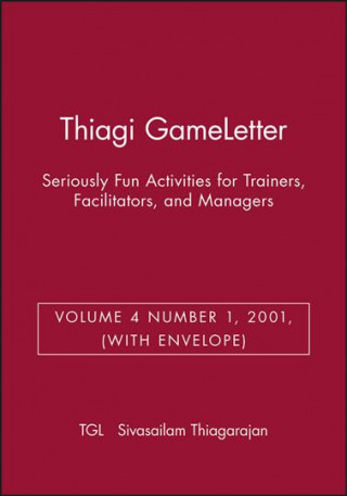 Kniha Thiagi GameLetter Sivasailam Thiagarajan
