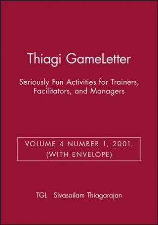 Buch Thiagi GameLetter Sivasailam Thiagarajan