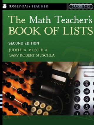 Carte Math Teacher's Book of Lists 2e Muschla