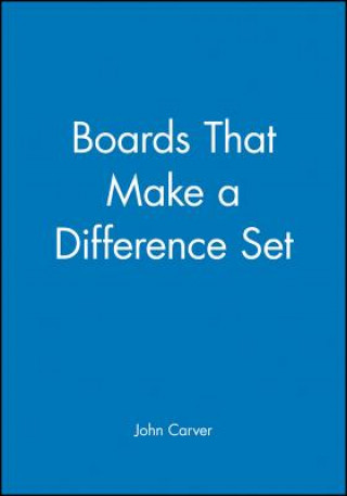 Libro Boards That Make a Difference Set John Carver