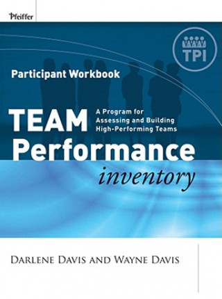 Knjiga Team Performance Inventory Darlene Davis