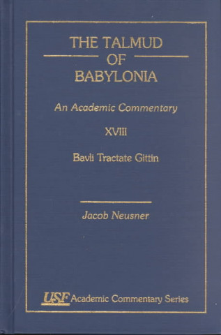 Carte Talmud of Babylonia Jacob Neusner