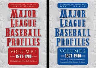 Book Major League Baseball Profiles, 1871-1900, 2-volume set 