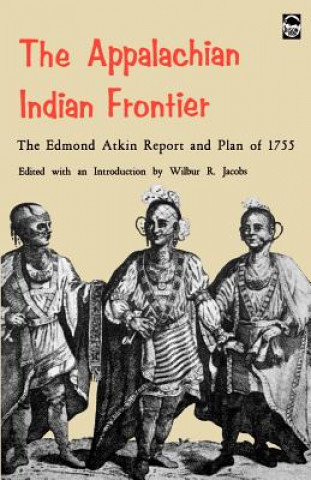 Carte Appalachian Indian Frontier Edmond Atkin