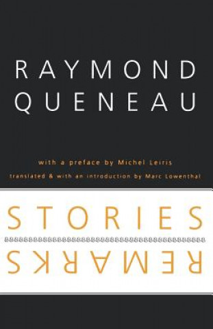 Książka Stories and Remarks Raymond Queneau