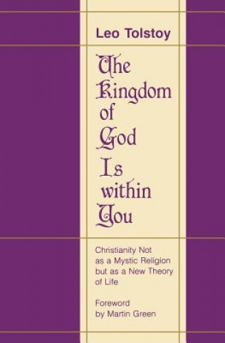 Kniha Kingdom of God Is within You Leo Tolstoy