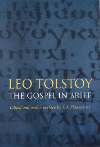 Book Gospel in Brief Leo Tolstoy