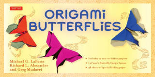 Knjiga Origami Butterflies Michael LaFosse