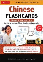 Könyv Chinese Flash Cards Kit Volume 1 Philip Lee Yunkin