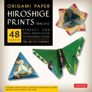 Naptár/Határidőnapló Origami Paper - Hiroshige Prints - Small 6 3/4" - 48 Sheets Tuttle Publishing
